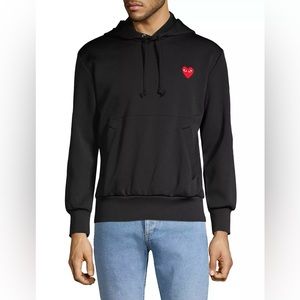 Embroidered Heart Hoodie